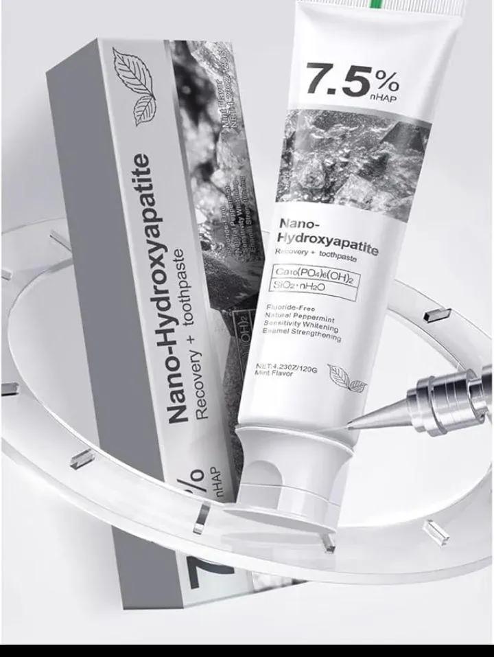 7.5% Nano Hydroxyapatite Fluoride Toothpaste for Teeth Whitening