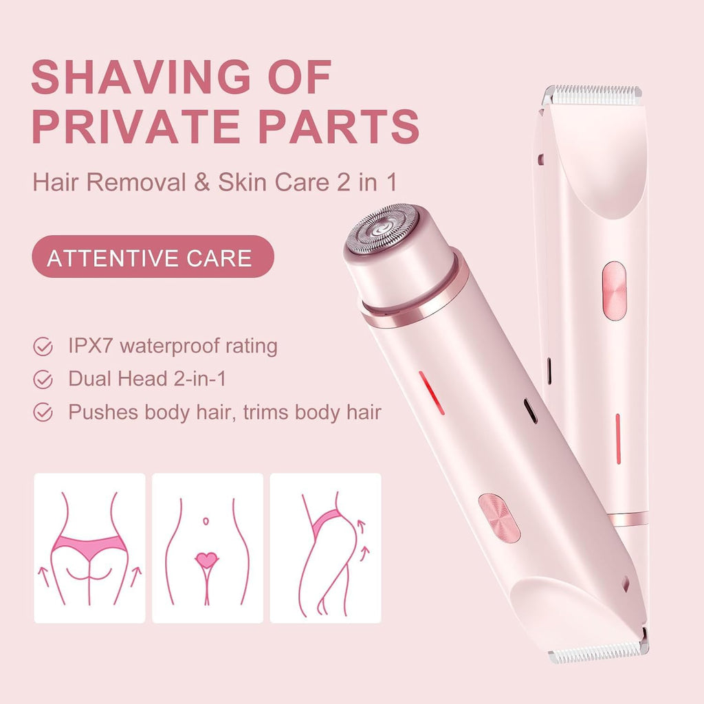 2 in 1 Dual Head Shaver Women
