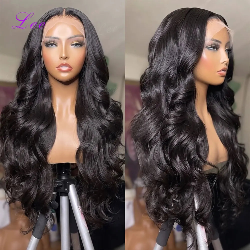 30 40 Inch Body Wave Human Hair Wig 250 Density Wet And Wavy 100% Human Hair 13x6 Hd Lace Frontal Wig Brazilian 13x7 Lace Front Pre Plucked Wigs