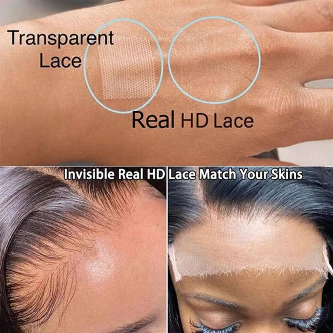 Glueless Wig Human Hair Ready To Wear Kinky Curly 13x6 HD Lace Frontal Wig Pre Plucked With Baby Hair Brazilian Glueless Wigs