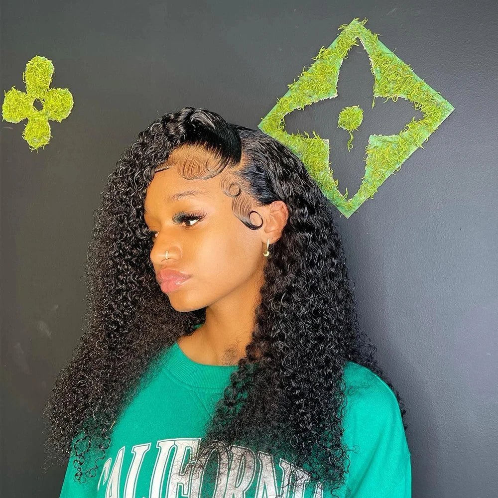1-3 Days Fast Delivery 180 Density Wigs Human Hair 13x6 13x4 Transparent Lace Frontal Deep Wave Human Hair Wigs 5x5 Glueless Wig