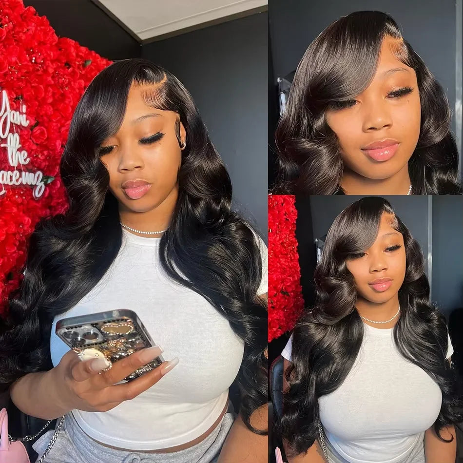 30 40 Inch Body Wave Human Hair Wig 250 Density Wet And Wavy 100% Human Hair 13x6 Hd Lace Frontal Wig Brazilian 13x7 Lace Front Pre Plucked Wigs