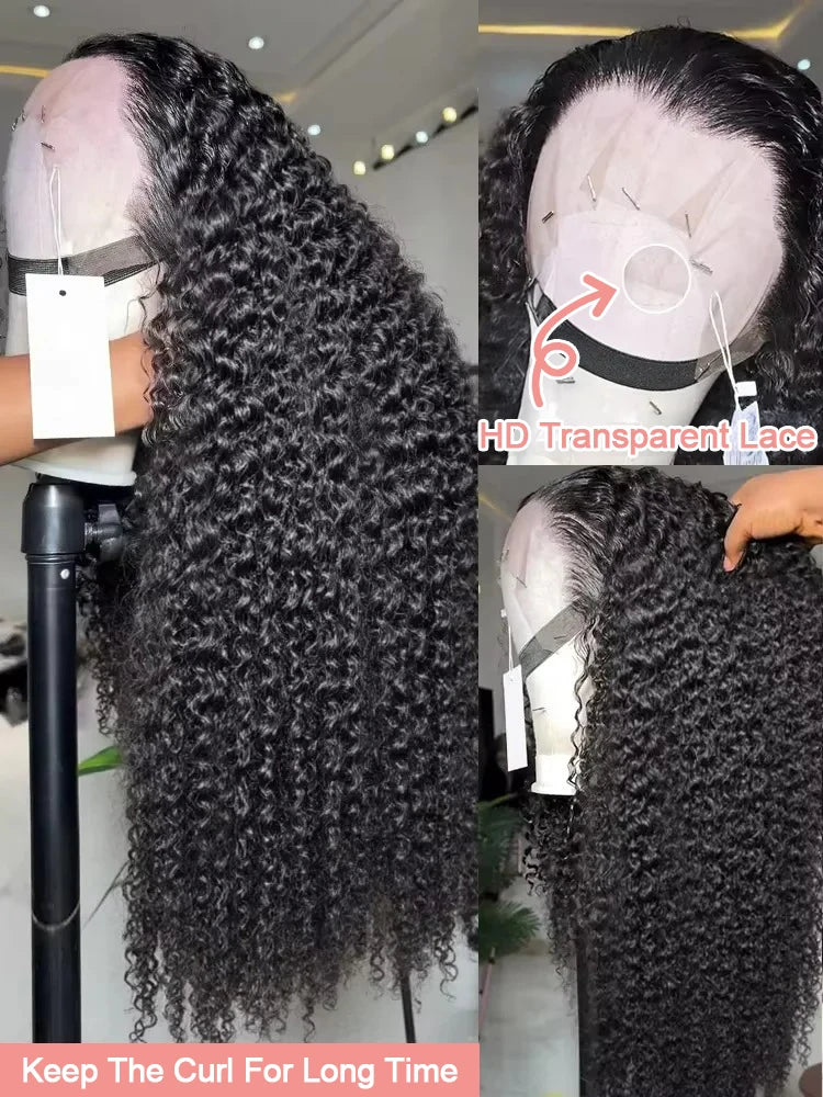 250% Burmese Hd Transparent 13x6 Deep Wave Frontal Wigs Glueless 5x5 Wig Ready To Wear Remy Hair For Women Preplucked 3-5 Day Fast Delived 30 40 Inch 13x4 Water Jerry Curly Lace Front Human Hair Wigs