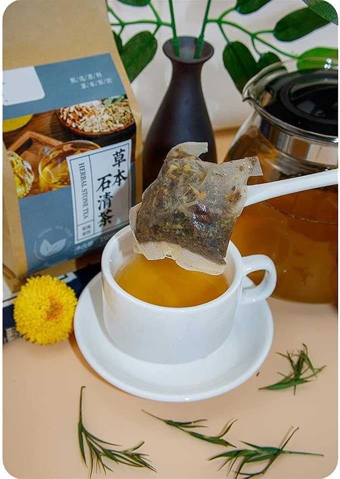 Original Ginseng Five Treasures Flavored Tea with Red Date Top Grade Handmade Health Tea Kidney Tea Wubao Herbal Ginseng Red Date Natural Chinese Cleanse for Men Women - te de riñon Saludable Organica