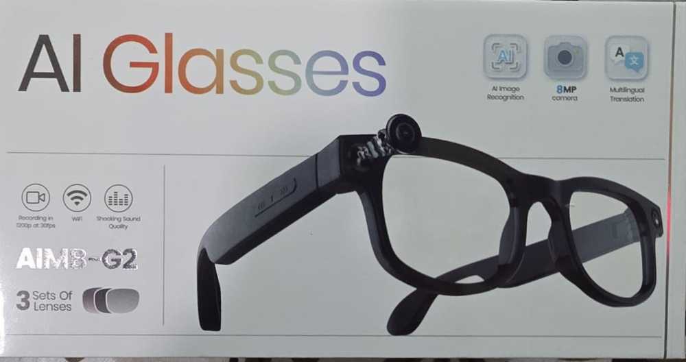 AI Smart Glasses ( meta glasses )with 8MP Camera
